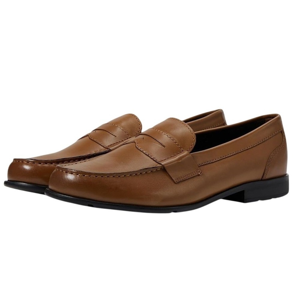 Rockport, Classic Loafer Penny in Cognac 9.5 W Men's NIB